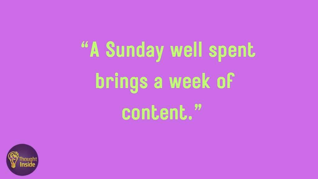 "Sunday's motivational quotes for work
